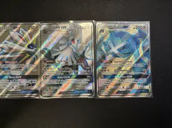 4 Card Pokemon Lot | Gold Mew, Full Art GX - Image 3