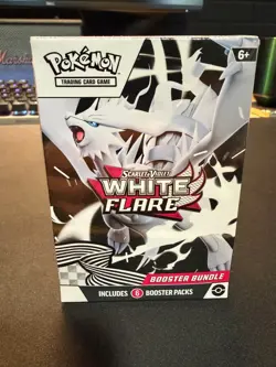 Pokemon TCG: Scarlet & Violet White Flare Booster Bundle 6 Packs Factory Sealed - Image 1