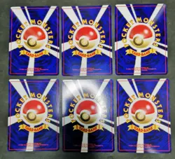 Pokemon card LOT 50 Old Back Japanese Raichu Energy Unown Slowpoke Umbreon etc.. - Image 4