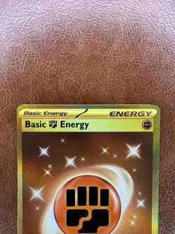 Basic Fighting Energy 258/198 Gold Secret Rare Scarlet & Violet SV1 Pokemon TCG - Image 2