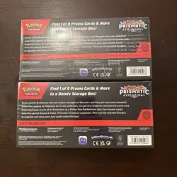 Pokemon TCG - Prismatic Evolutions Surprise Box X2 - New And Sealed - Image 2