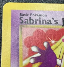 Pokemon Sabrina’s Jynx 57/132 Gym Challenge 1st Edition LP / DMG - Image 2