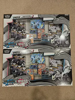 Pokemon TCG Black Bolt White Flare Unova Heavy Hitters Premium Collection Lot 2x - Image 1