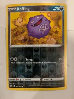 Koffing 094/198 Chilling Reign Pokemon Reverse Holo Foil Rare Nice! - Image 1