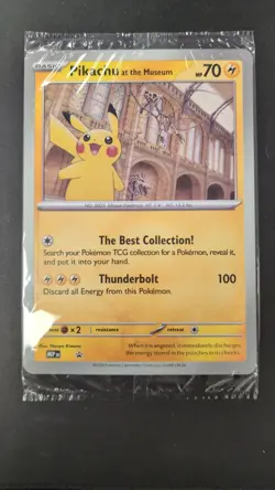 Pikachu At The museum, Sealed. Pokemon - Natural History Museum oversize. - Image 1