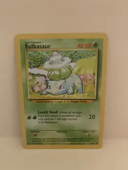 Pokemon Base Set Bulbasaur 44/102 & Charmander 46/102 LP+ NM- Vintage 1999 - Image 5