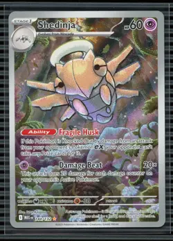 2025 Pokemon MEG EN-Mega Evolutions #144 Shedinja IR - Image 1