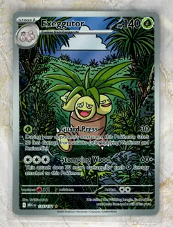 2025 Pokemon MEG EN-Mega Evolutions #135 Exeggutor IR - Image 1