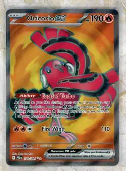 2025 Pokemon PFL EN- Phantasmal Flames #110 Oricorio ex UR - Image 1