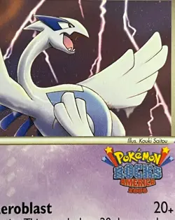 Lugia -29/115 (2005 Pokemon Rocks America Promo) Pokemon Ex Unseen Forces-NM - Image 3