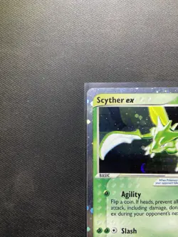 Pokemon TCG Scyther Ex 102/109 Holo Rare Ruby And Sapphire LP+ - Image 4