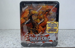 Yugioh 2013 Tin Blaster Dragon Ruler Of Infernos Sealed 5 Vintage Packs - Image 1