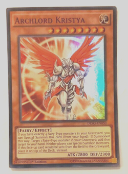 Yugioh Archlord Kristya - Super Rare - DESO-EN050 - N/M - 1st.Ed. - Image 1