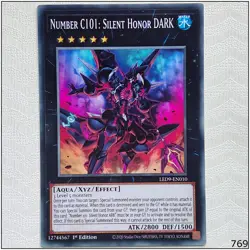 Number C101: Silent Honor DARK - LED9-EN010 - Common 1st Edition Yugioh - Image 1