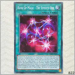 Rank-Up-Magic - The Seventh One - LED9-EN014 - Common 1st Edition Yugioh - Image 1