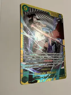 Dracule Mihawk Secret (SEC) OP14-119 The Azure Sea's Seven English Foil - Image 2