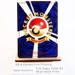 (A) Gastly Quick Starter Gift No.092 Pokemon Card Japanese p754-5 - Image 2