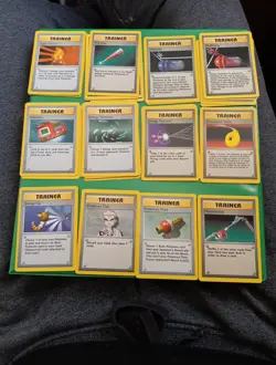 Pokemon TCG Base Set Bulk Trainer Cards 1999-2000 - Image 1