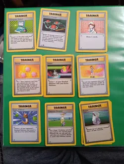 Pokemon TCG Base Set Bulk Trainer Cards 1999-2000 - Image 2