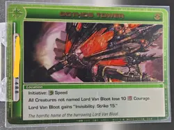 Chaotic Card : Gothos Tower Dawn Of Perim Dop First Edition Rare Location - Image 1