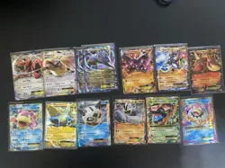 Pokemon Card Lot XY Era - 13 EX & Mega EX Cards - Ultra Rare - Read Description - Image 1