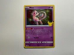 Mew 011/025 Pokemon Celebrations Rare Near Mint Card NM - Image 2