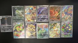 11 Card Pokemon Illustration Rare Lot - Image 1