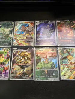 11 Card Pokemon Illustration Rare Lot - Image 3
