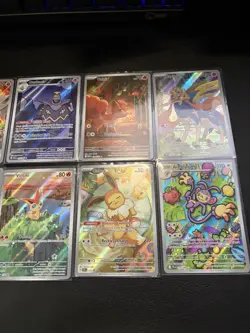 11 Card Pokemon Illustration Rare Lot - Image 4