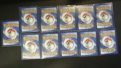 11 Card Pokemon Illustration Rare Lot - Image 5