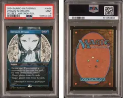 MTG PSA 9 *Foil Peach Momoko Drown In Dreams #1668 Secret Lair MagicTheGathering - Image 3