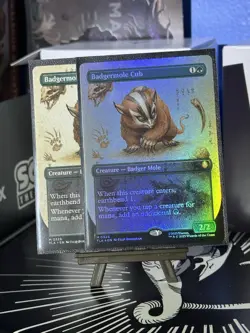 Badgermole Cub (Borderless) Avatar: The Last Airbender Foil And Non Foil - Image 1