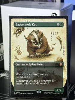 Badgermole Cub (Borderless) Avatar: The Last Airbender Foil And Non Foil - Image 3