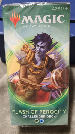 MTG Magic Flash of Ferocity Challenger Deck 2020 New Factory Sealed - Image 1