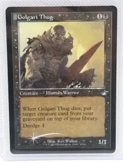 FOIL - MTG Golgari Thug (Retro Frame) 325 - Ravnica Remastered - Image 1