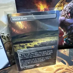 X1 borderless non foil Marsh Flats from SPG - Image 2