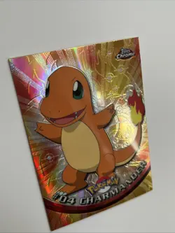 Charmander #4 2000 Topps Spectra Chrome Series 1 Pokemon Card Mint Condition - Image 4