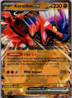 Pokemon Scarlet & Violet SVP Black Star Promos 029 Koraidon EX - Image 1