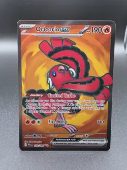 Oricorio ex 110/094 Pokemon TCG Phantasmal Flames Full Art - Image 1