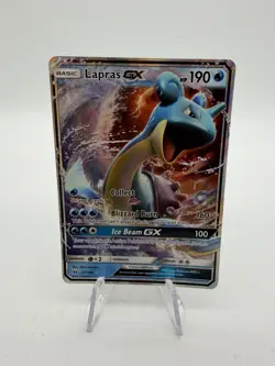 Lapras GX 35/149 Ultra Rare Pokemon SM Base Set NM - Image 1