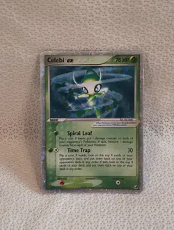 Celebi EX Holo Unseen Forces 117/115 2005 Pokemon - Image 1