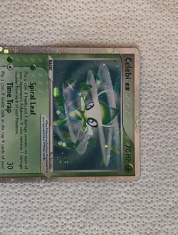 Celebi EX Holo Unseen Forces 117/115 2005 Pokemon - Image 3