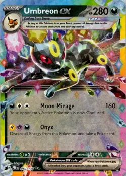 Pokemon TCG Umbreon ex SV: Prismatic Evolutions 060/131 LP-NM (SKU 1-3) - Image 1