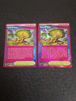 Grand Tree 136/142 - Stellar Crown - Pokemon TCG - ACE SPEC Rare X2 - Image 1