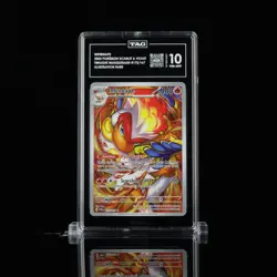 2024 POKEMON TWM EN-TWILIGHT MASQUERADE ILLUSTRATION RARE #173 INFERNAPE TAG 10 - Image 1
