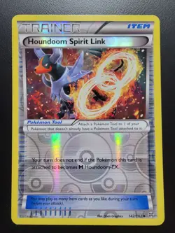 Houndoom Spirit Link 142/162 Breakthrough Reverse Holo pokemon - Image 1