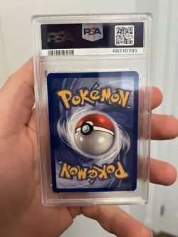 1999 Pokemon PSA 9 1st Edition Ditto Fossil Non Holo #18 - Image 2