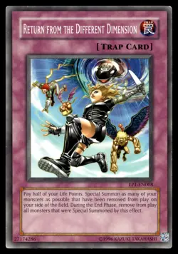 RETURN FROM THE DIFFERENT DIMENSION EP1-EN008 COMMON EXCLUSIVE PACK YU-GI-OH - Image 1