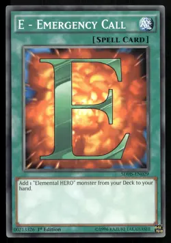 E - Emergency Call SDHS-EN029 Structure Deck: HERO Strike - Image 1