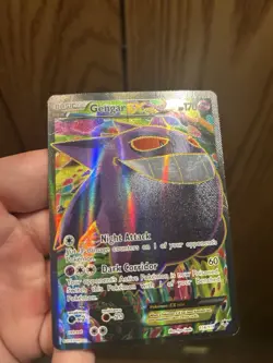 Pokemon Gengar EX Full Art Holo Rare Card 114/119 XY-Phantom Forces 2014 - Image 4